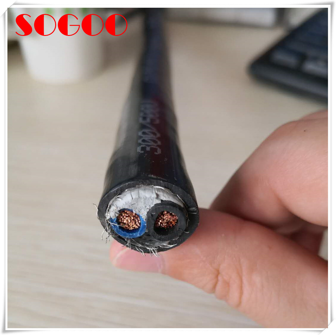 UL2464 2 Cores 2x8 AWG RRU Shielded Power Cable