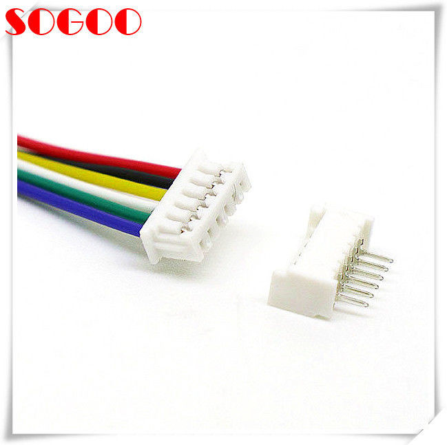 JST Cable Assembly With Micro JST 1.25 T1 6Pin Connector Custom Cable