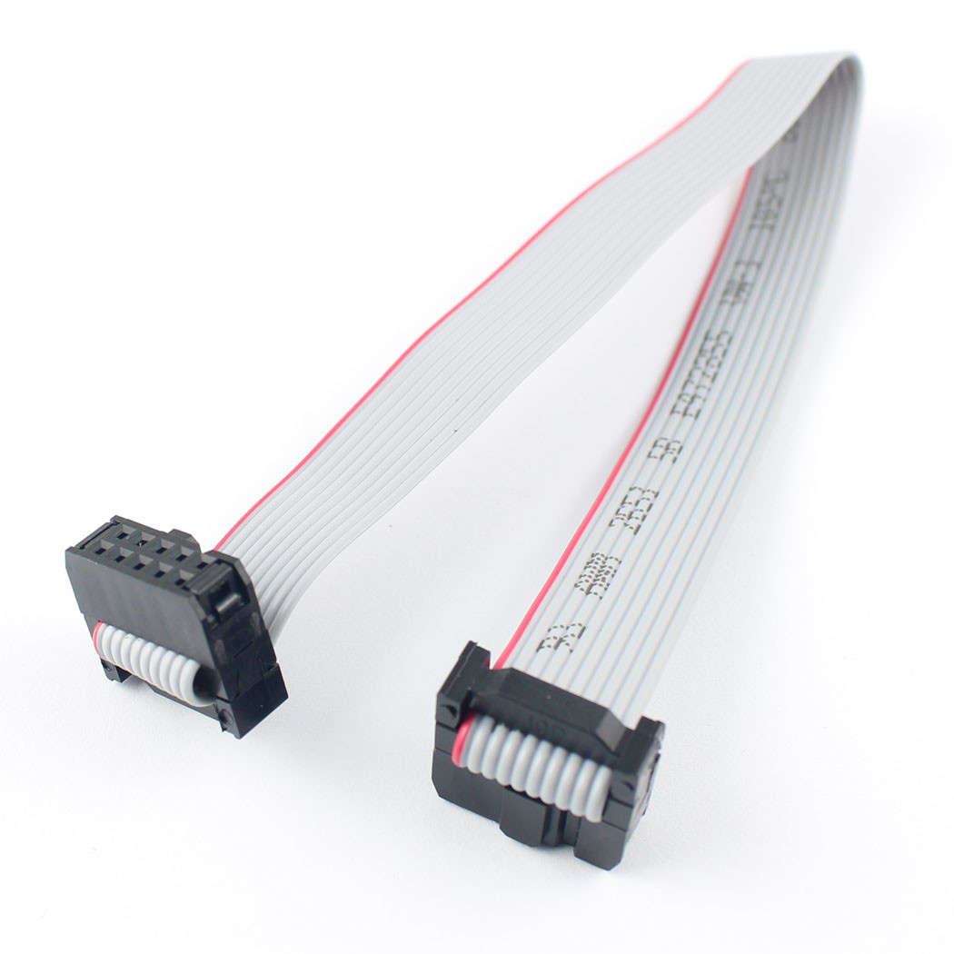 Flexible Flat Ribbon Cable Assembly 2.54mm Pitch Double Row 10Pin