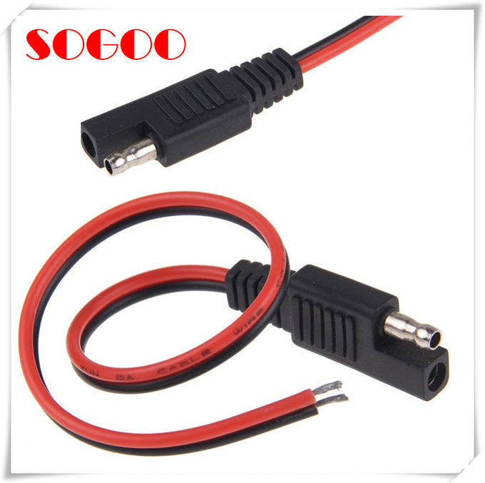 2 Pin Quick Disconnect Wire Harness With SAE To SAE 2 Pin Sae Connector