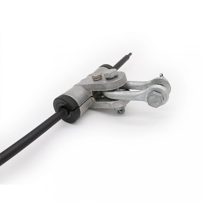 ADSS Fitting / Short Span Tangential Suspension Clamp For ADSS Cable