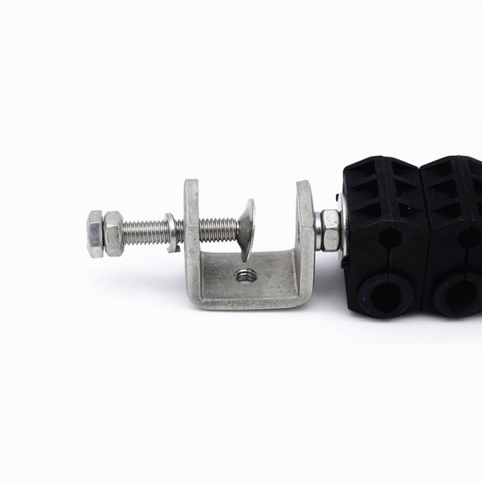 6 ways feeder clamp, fiber optical cable clamp and power cable clamp