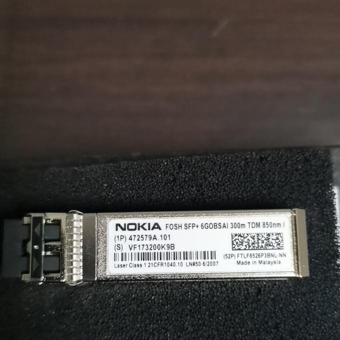 Original Nokia FOSH Optical SFP H 850nm 6G 300m MM 472579A Optical Module