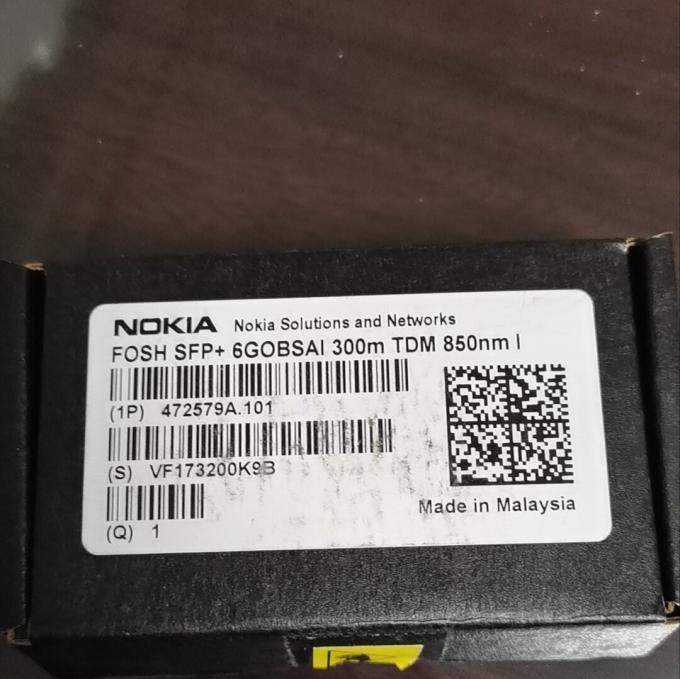 Original Nokia FOSH Optical SFP H 850nm 6G 300m MM 472579A Optical Module